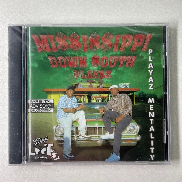 Mississippi Down South Playaz - Playaz Mentality CD Gangsta Rap G-Funk H…